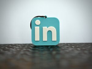 linkedin nfc sleutelhanger