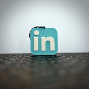 linkedin nfc sleutelhanger