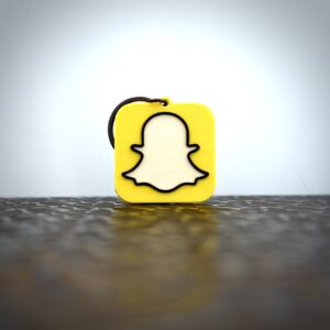 snapchat sleutelhanger