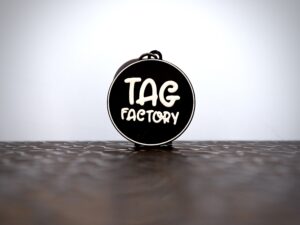 NFC sleutelhanger met logo