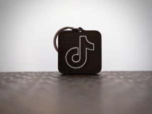 tiktok sleutelhanger