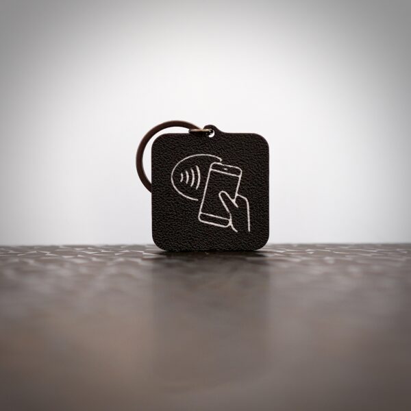 tiktok sleutelhanger achterkant